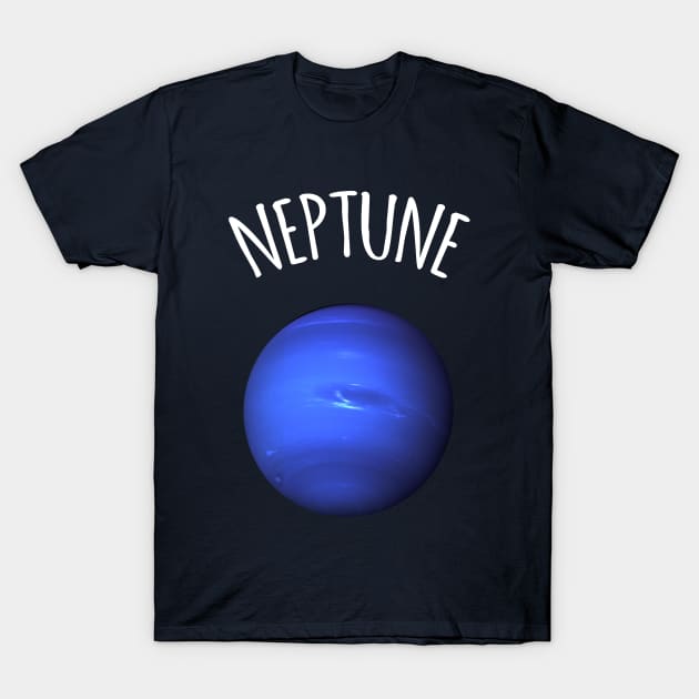 Planet Neptune T-Shirt by vladocar